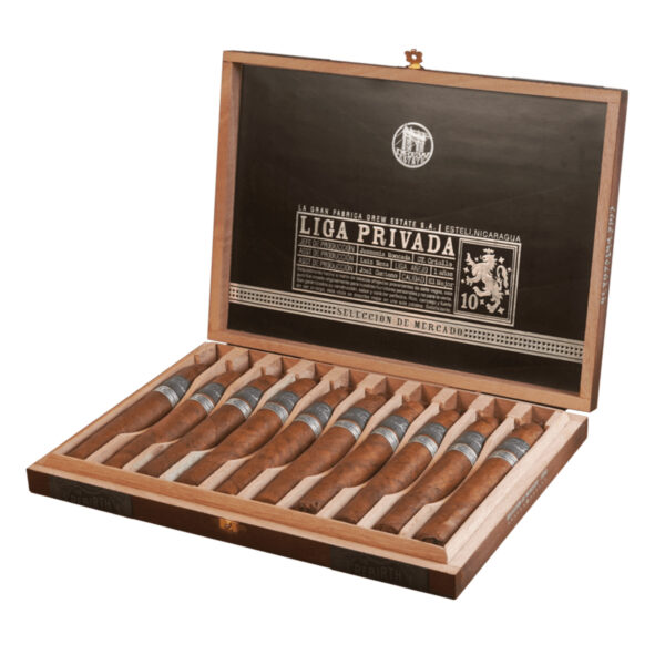 Drew Estate Liga Privada No 10 Selección Mercado Toro Caja C/10 Puros